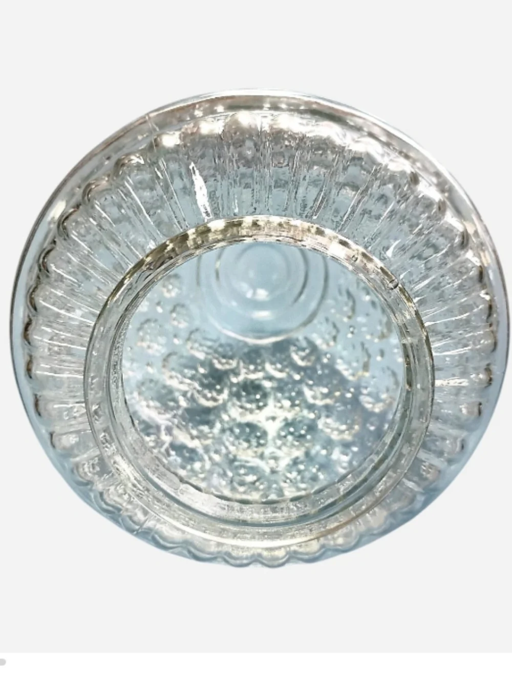 MCM Textured Glass Dome Accent‎